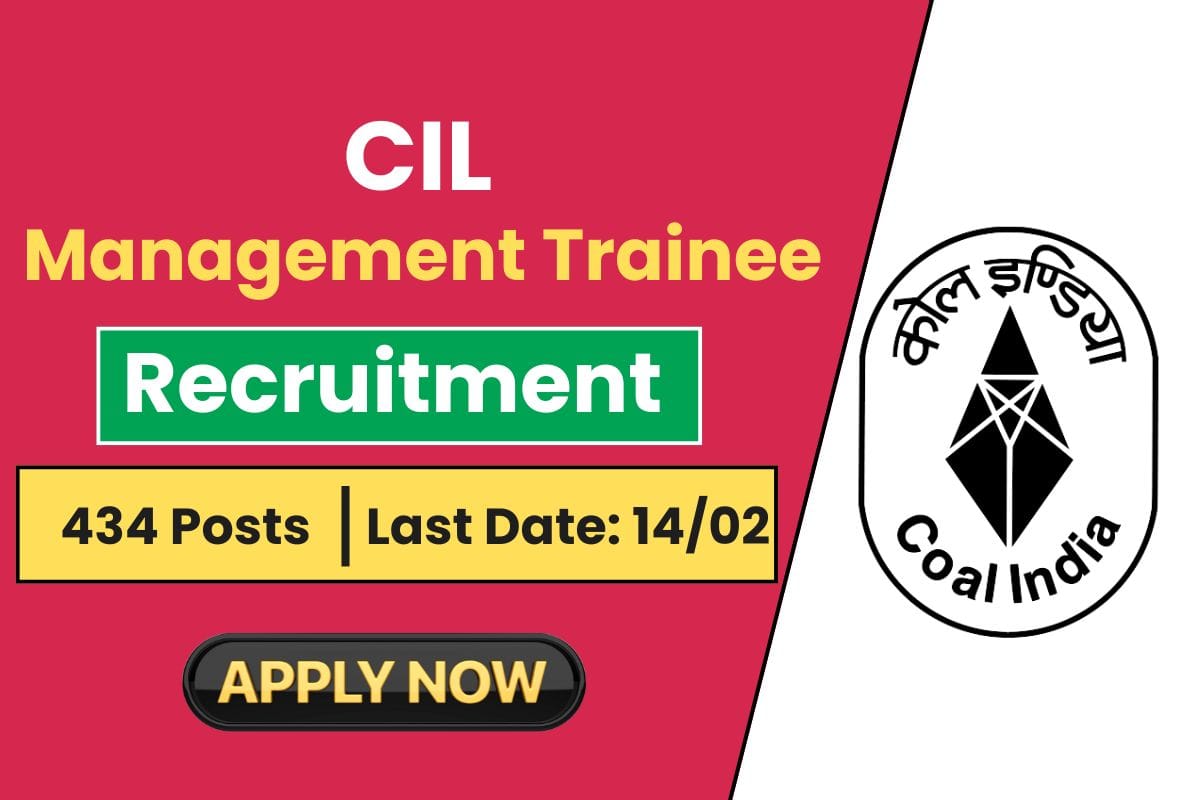 Coal India Management Trainee Recruitment 2025 - Check Eligibility Criteria & Selection Process