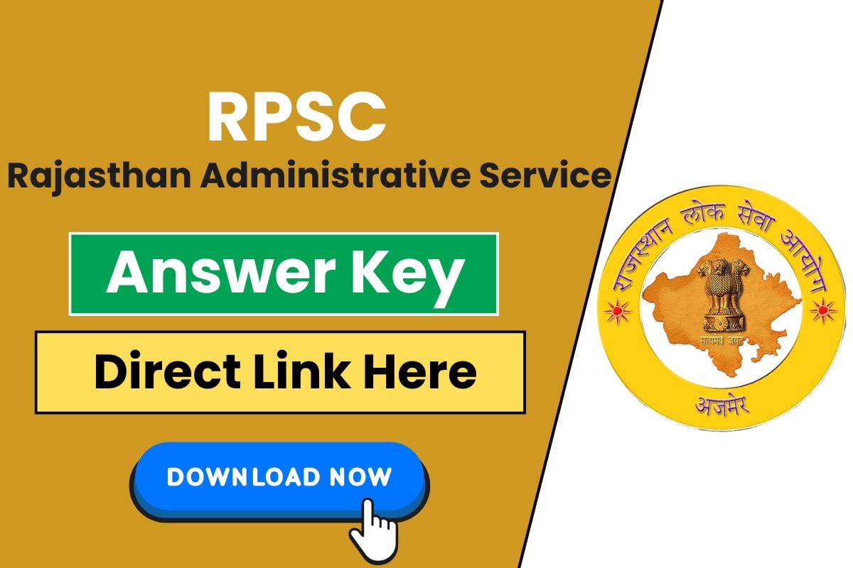 RPSC RAS Answer Key 2025 Finally Announced - Download & Check Your Score