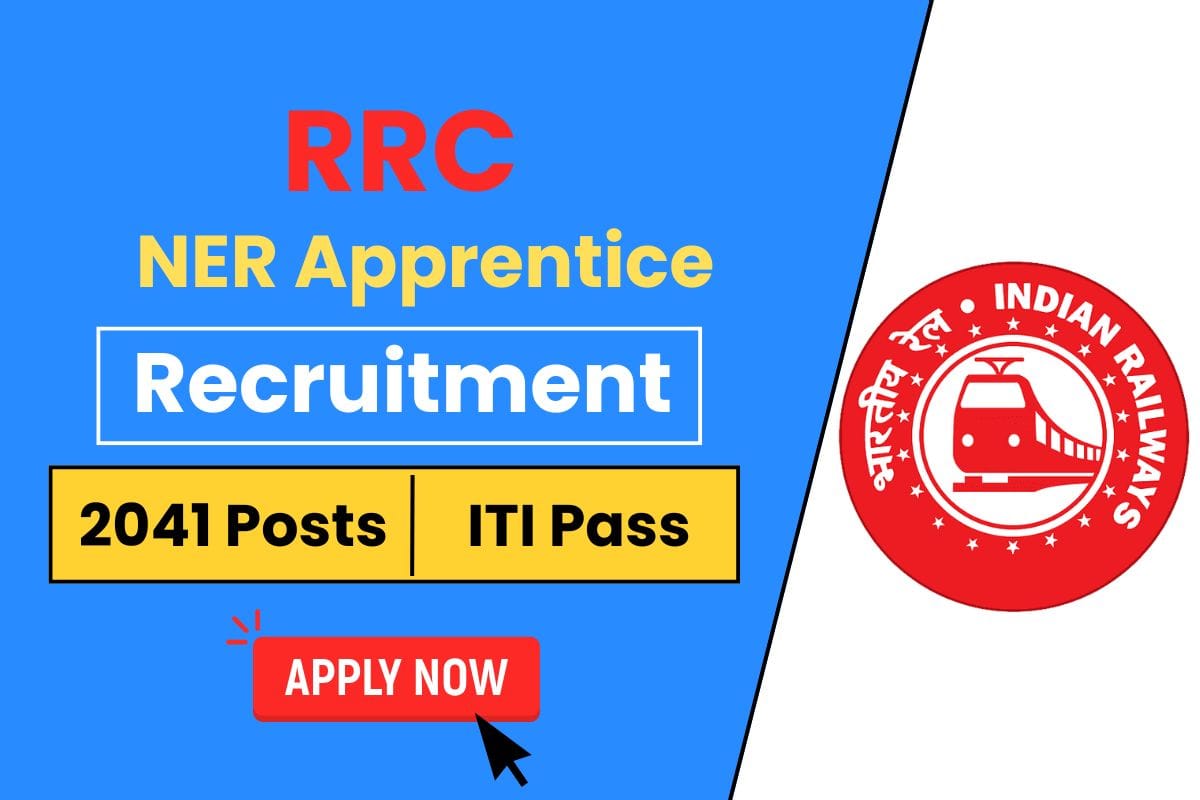 RRC NER Apprentice Recruitment 2025 for 1104 Vacancies - Know Eligibility Criteria & How to Apply