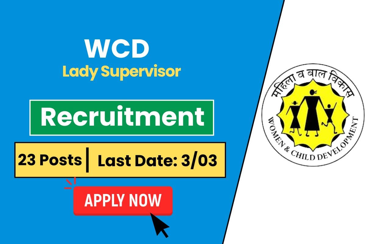 WCD Bihar Recruitment 2025 Notice Out for 41 Post - Vacancy Details & Apply Online Process
